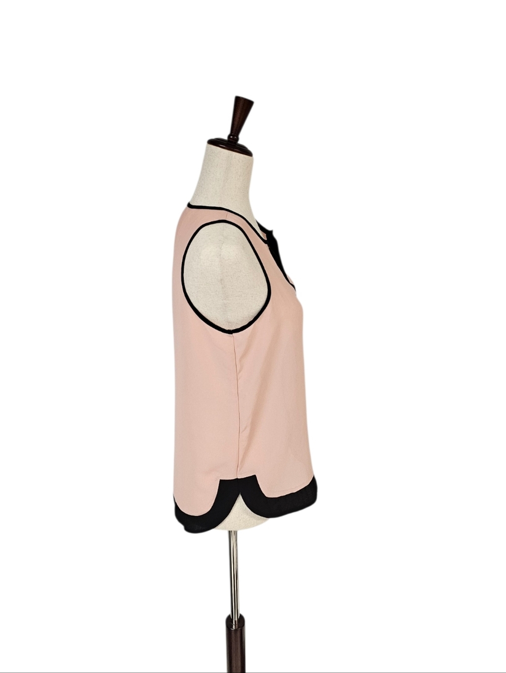 Sophia + Zeke Pink Black Career Work‎ Tank Top Small Preowned - Picture 5 of 8
